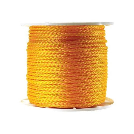 CLEAN ALL P2424S0500Y01S dia. mond Braided Poly Rope Spool 0.37 in. x 500 ft. CL2191004